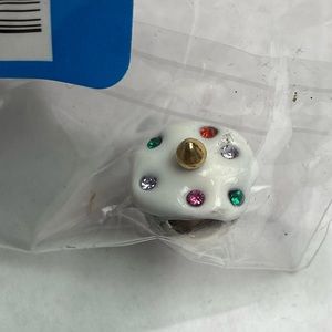 Pugster Happy Birthday cupcake bracelet charm New in package